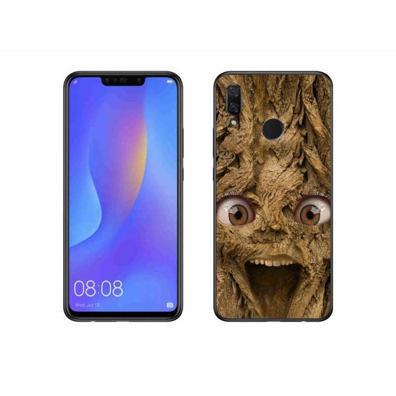 Gél borító mmCase a Huawei Nova 3i számára - boldog fa szemekkel