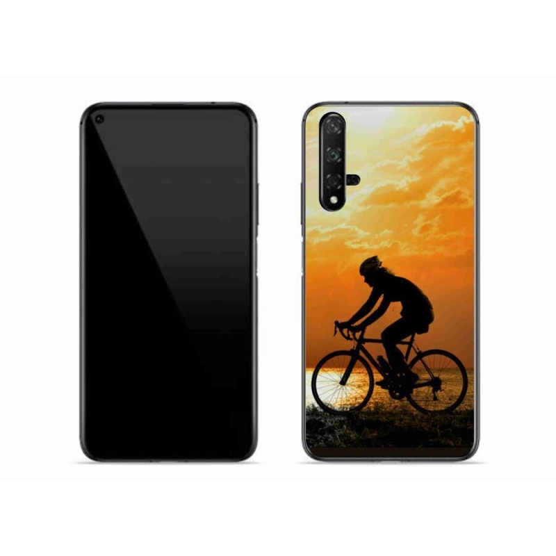 Gél borító mmCase a Huawei Nova 5T - kerékpározás
