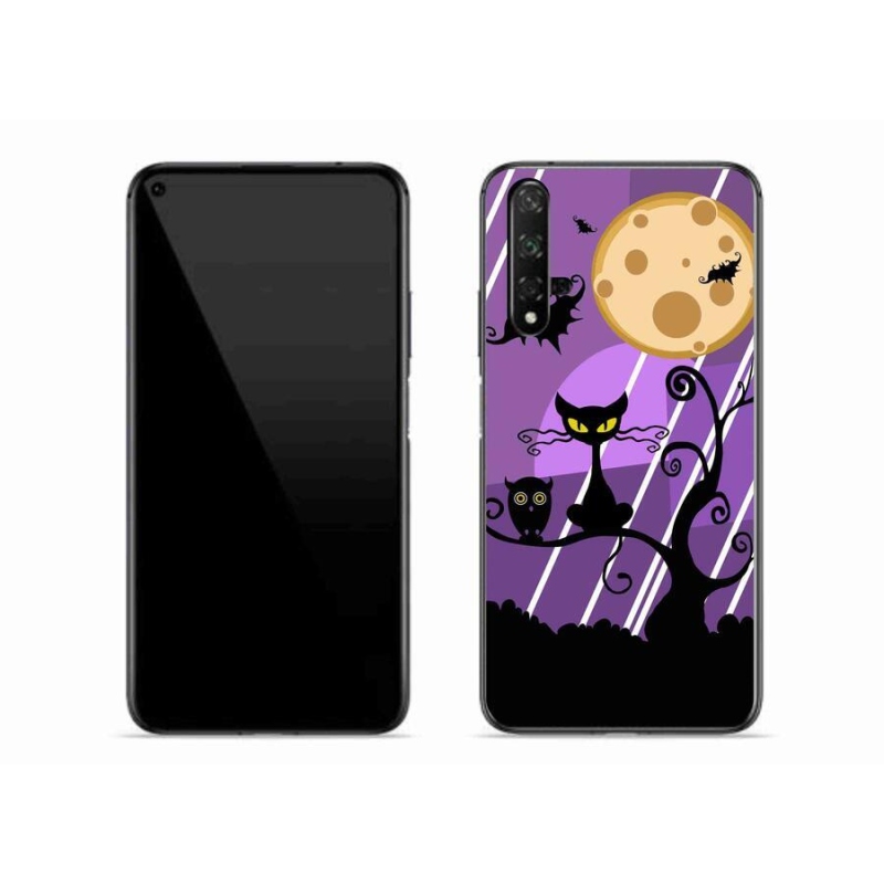 Gél borító mmCase a Huawei Nova 5T-hez - halloween