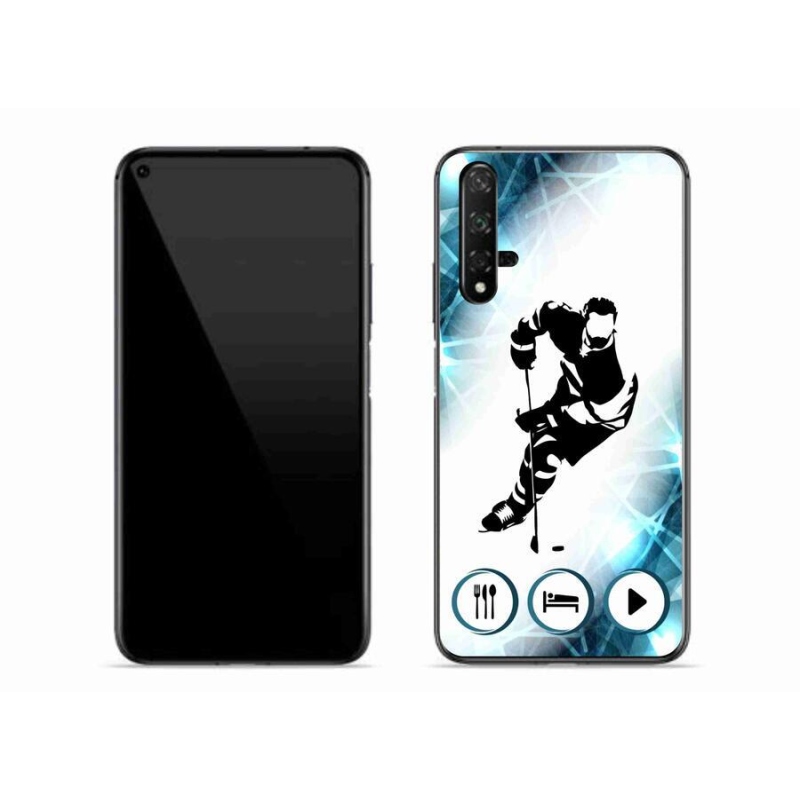 Gél borítás mmCase mobil Huawei Nova 5T - hoki 1
