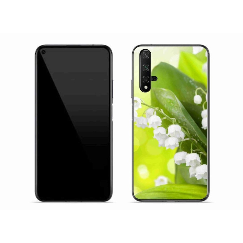 Gél borító mmCase mobil Huawei Nova 5T - lily of the valley - lily of the valley