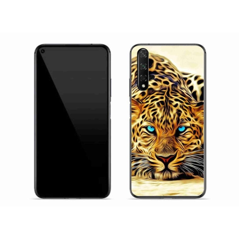 Gél borítás mmCase mobil Huawei Nova 5T - rajzfilm tigrishez