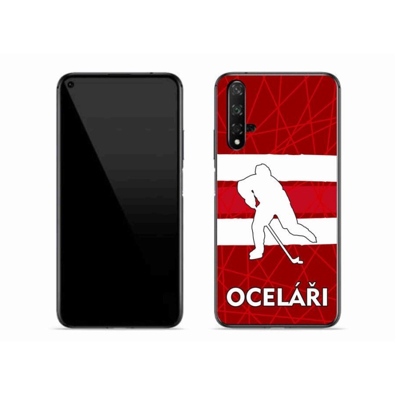 Gél borítás mmCase a Huawei Nova 5T-hez - Acélszínűek
