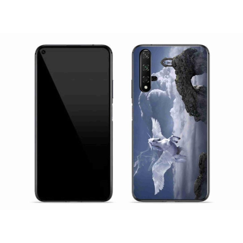 Gél borítás mmCase a Huawei Nova 5T számára - pegazus
