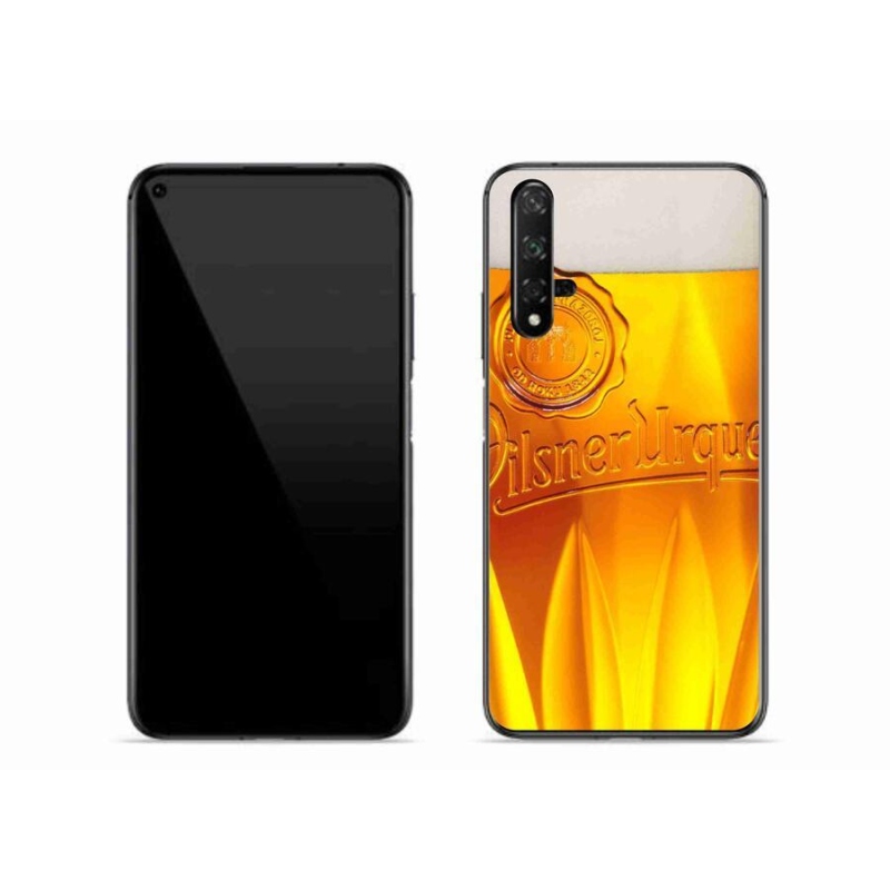 Gél borítás mmCase a Huawei Nova 5T számára - sör