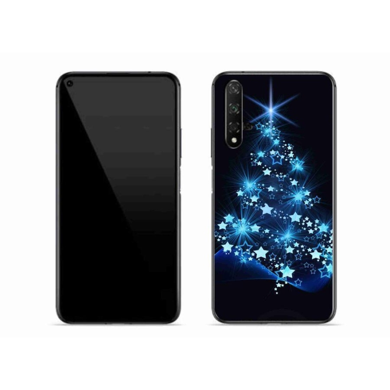 Gél borítás mmCase a Huawei Nova 5T-hez - karácsonyfa