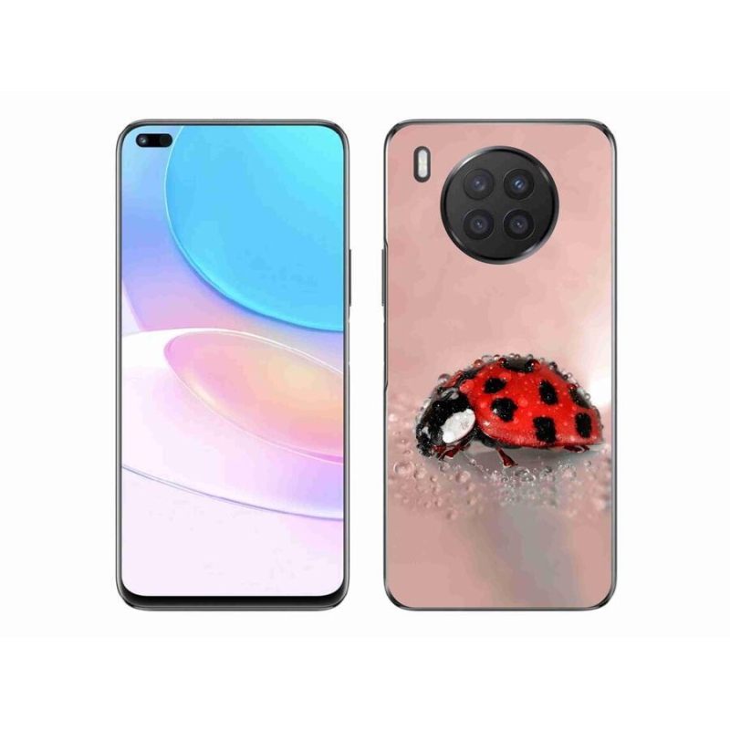 Gél borító mmCase a Huawei Nova 8i készülékhez - katicabogár