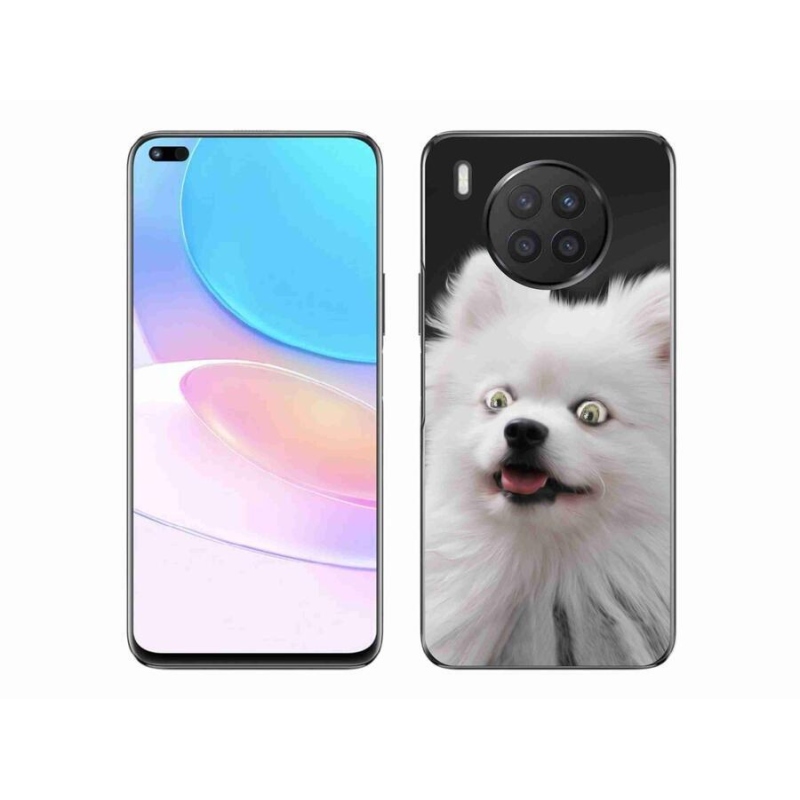 Gél borítás mmCase a Huawei Nova 8i készülékhez - fehér tipp