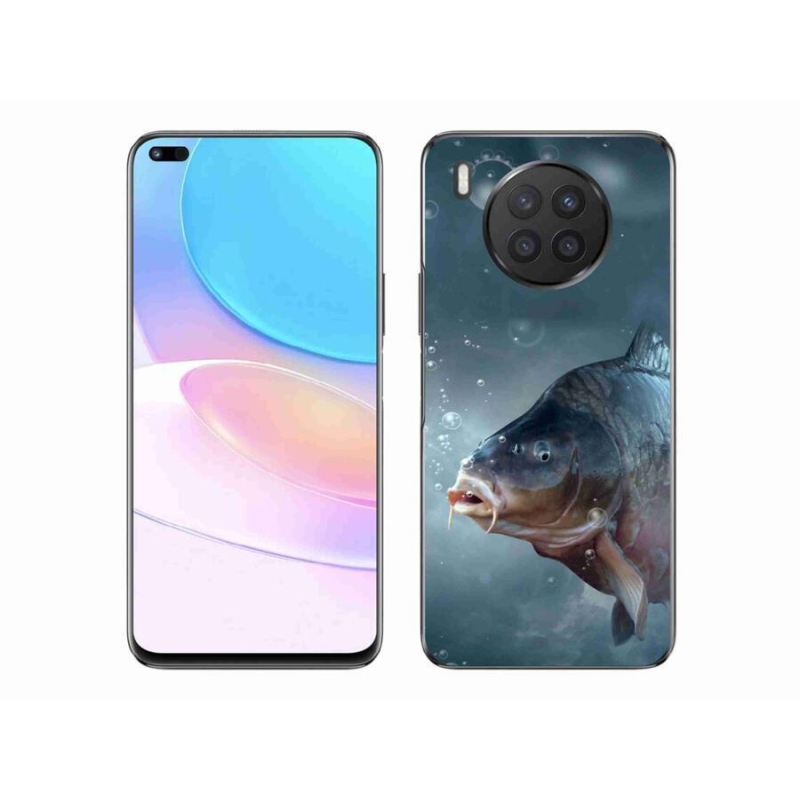 Gél borítás mmCase a Huawei Nova 8i számára - ponty és buborékok
