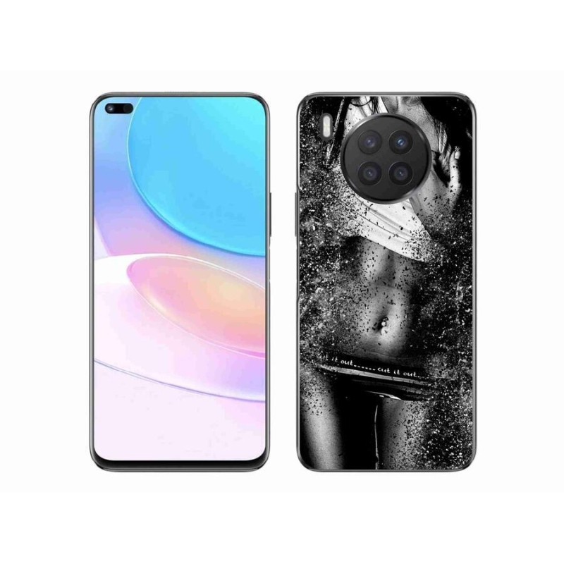 Gél borító mmCase a Huawei Nova 8i számára - szexi nő 1