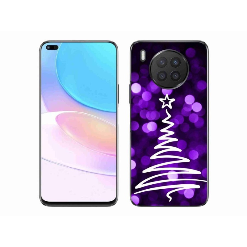 Gél borítás mmCase a Huawei Nova 8i készülékhez - fa