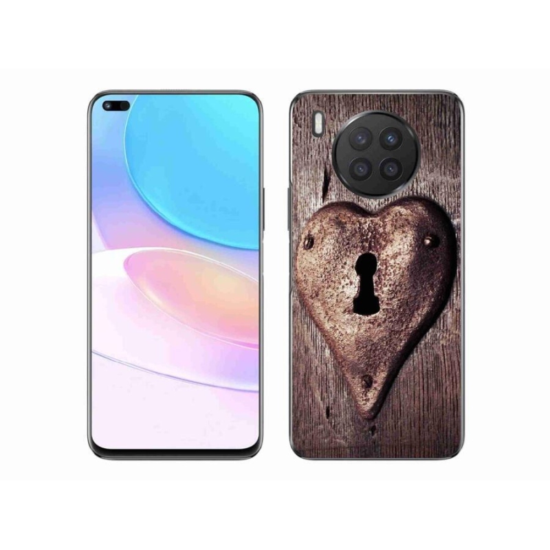 Gél borítás mmCase a Huawei Nova 8i készülékhez - szív alakú zár