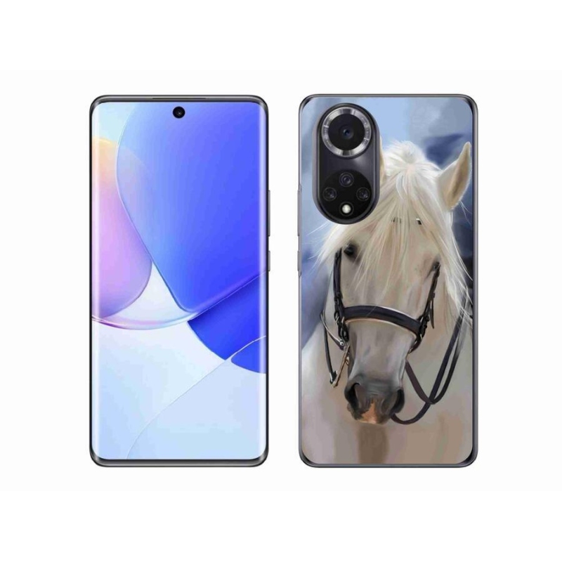 Gél borítás mmCase a Huawei Nova 9-hez - fehér ló