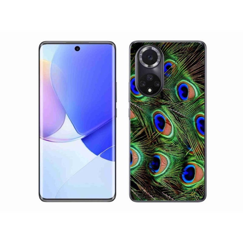 Gél borítás mmCase a Huawei Nova 9 készülékhez - pávatoll