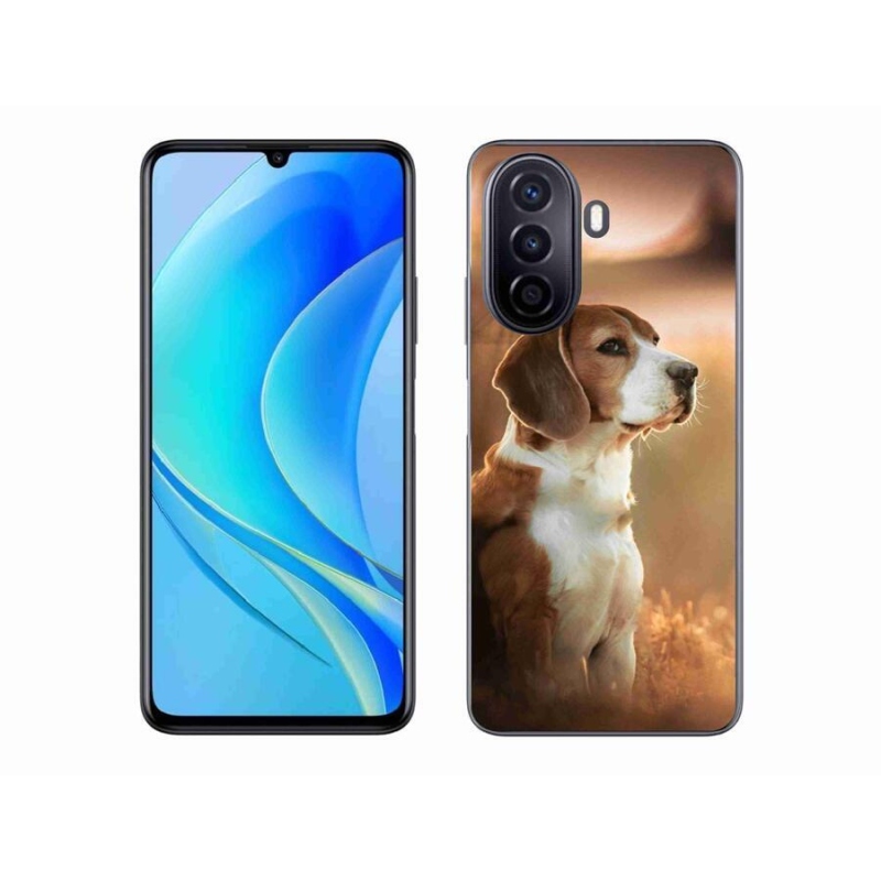 Gél borítás mmCase a Huawei Nova Y70 készülékhez - bézs színű