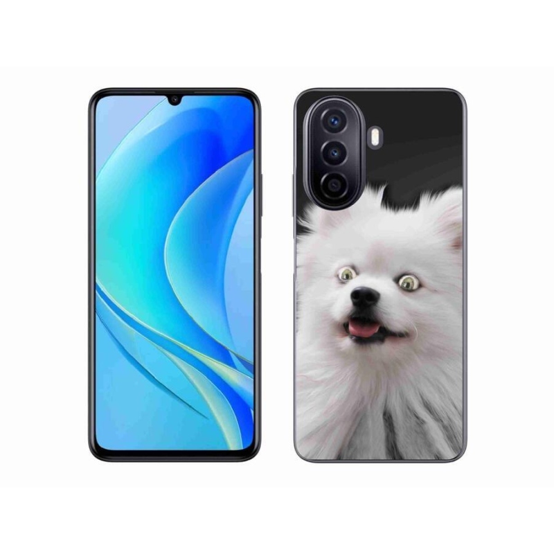 Gél borítás mmCase a Huawei Nova Y70 készülékhez - fehér tüske