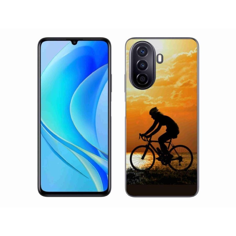 Gél borító mmCase mobil Huawei Nova Y70 - kerékpározás