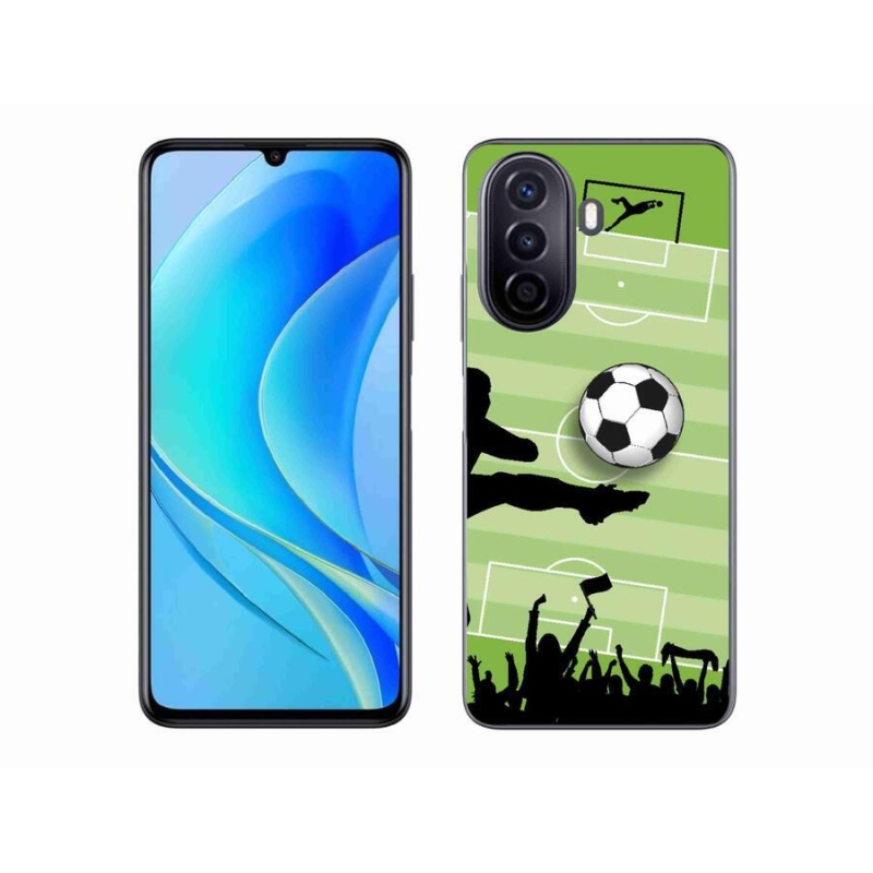 Gél borítás mmCase mobil Huawei Nova Y70 - futball 3