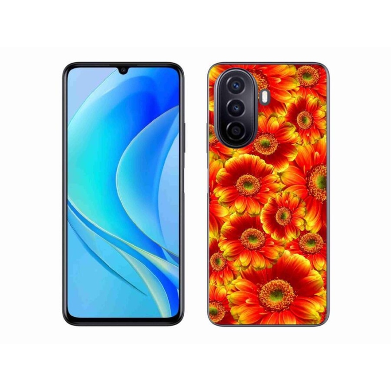 Gél borító mmCase mobil Huawei Nova Y70 - gerbera 1