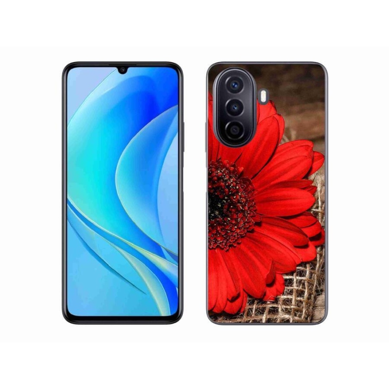 Gél borítás mmCase mobil Huawei Nova Y70 - gerbera