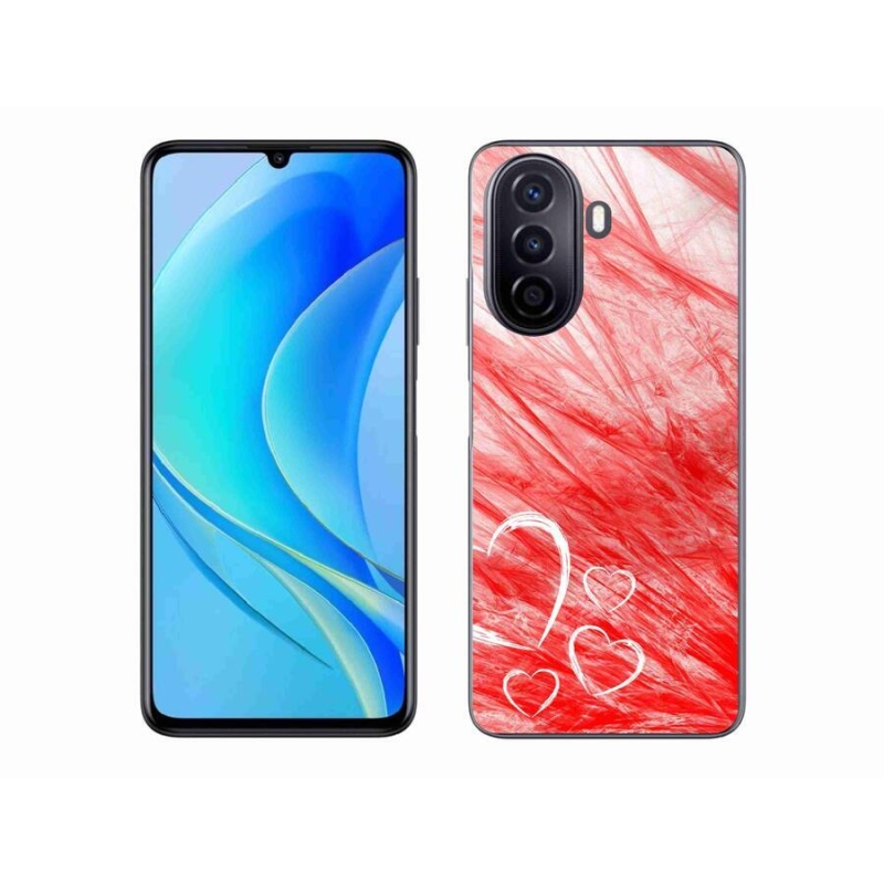 Gél borítás mmCase a Huawei Nova Y70 készülékhez - szív