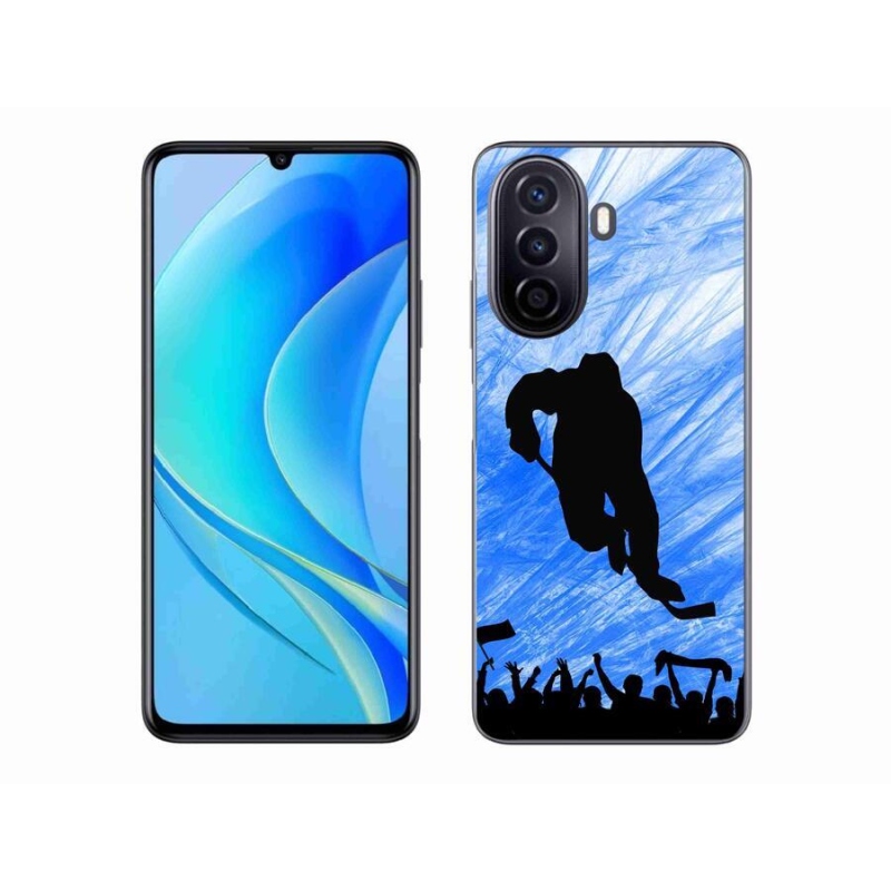 Gél borítás mmCase mobil Huawei Nova Y70 - hokis játékoshoz