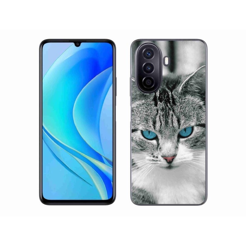 Gél borító mmCase mobil Huawei Nova Y70 - macskaszem 1