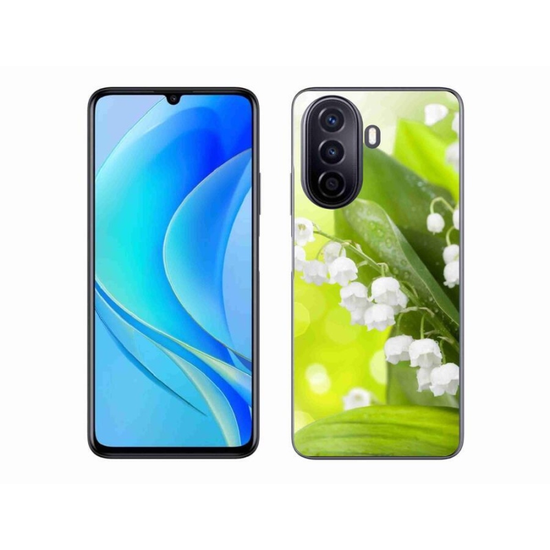 Gél borító mmCase mobil Huawei Nova Y70 - lily of the valley - lily of the valley
