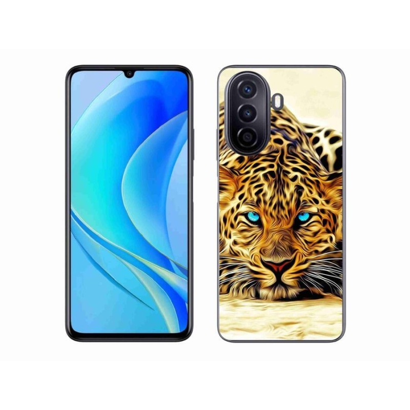 Gél borítás mmCase mobil Huawei Nova Y70 - rajzfilm tigrishez