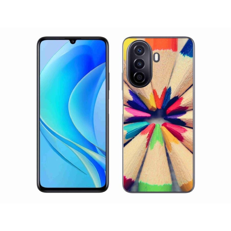 Gél borító mmCase a Huawei Nova Y70 készülékhez - zsírkréták