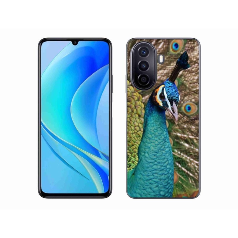 Gél védőhuzat mmCase mobiltelefonhoz Huawei Nova Y70 - páva
