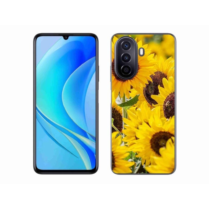 Gél borítás mmCase a Huawei Nova Y70 készülékhez - Napraforgó