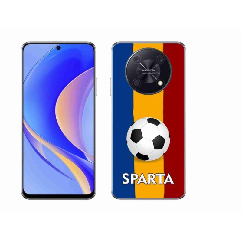 Gél borítás mmCase mobil Huawei Nova Y90 - futball 1