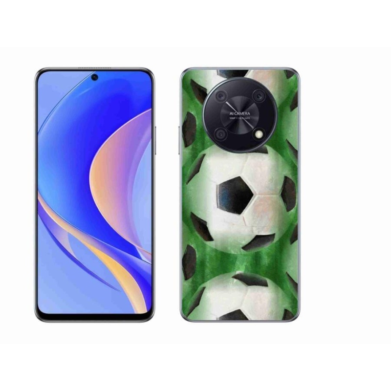 Gél borítás mmCase mobil Huawei Nova Y90 - focilabda