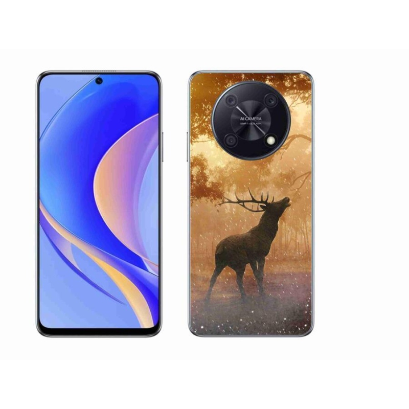 Gél borító mmCase mobil Huawei Nova Y90 - szarvas a vadászaton