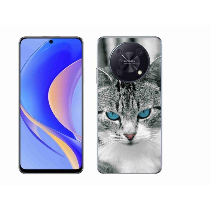 Gél borítás mmCase a Huawei Nova Y90 készülékhez - macskaszem 1