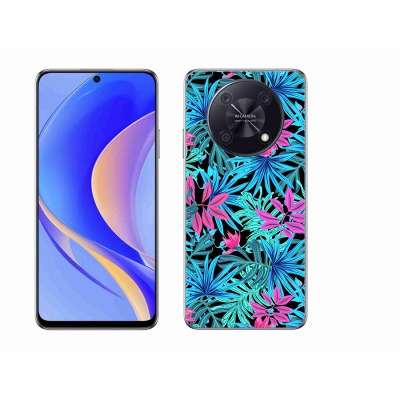 Gél borító mmCase a mobil Huawei Nova Y90 - virágok 3