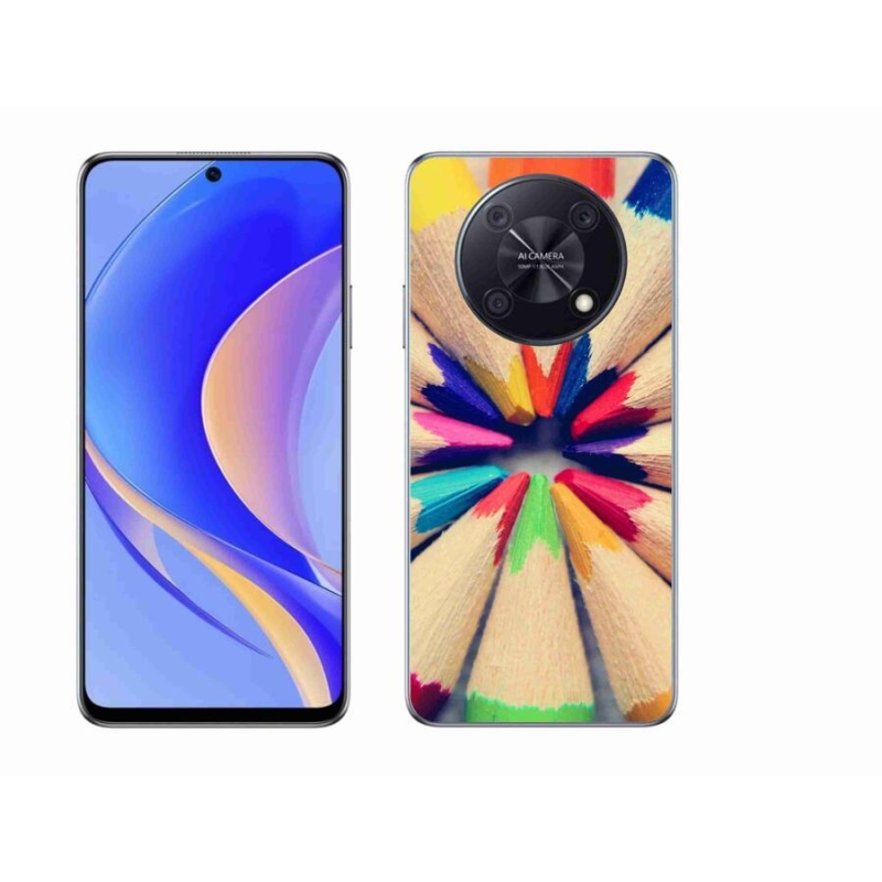 Gél borító mmCase a Huawei Nova Y90 készülékhez - zsírkréták