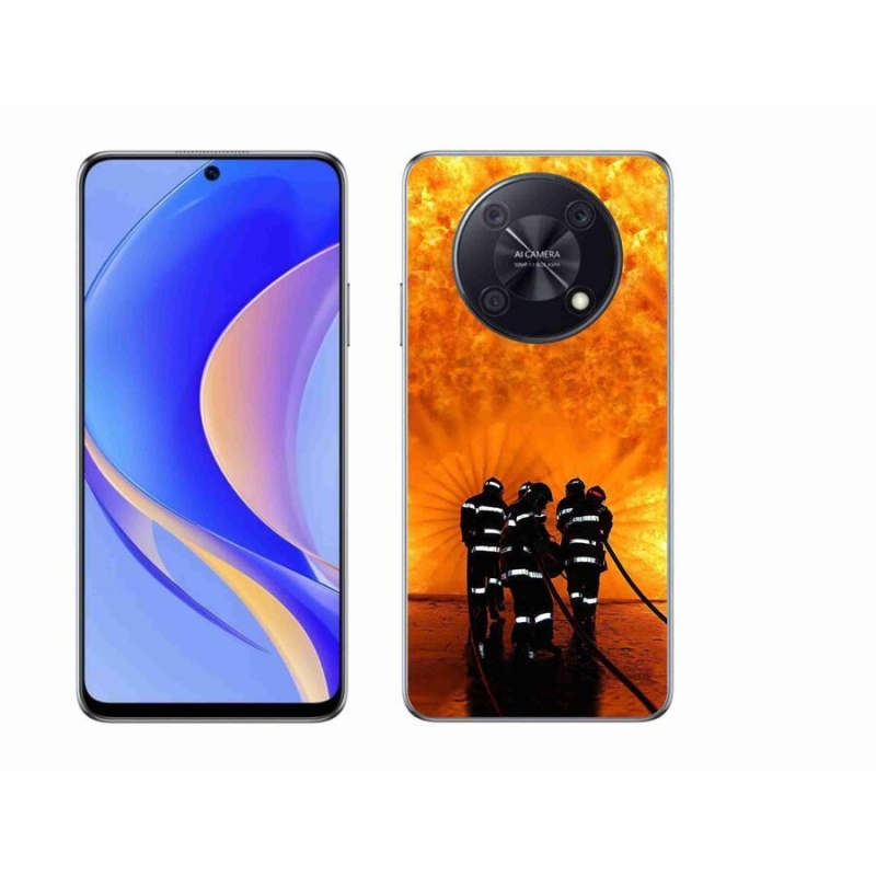 Gél borítás mmCase mobil Huawei Nova Y90 - tűz