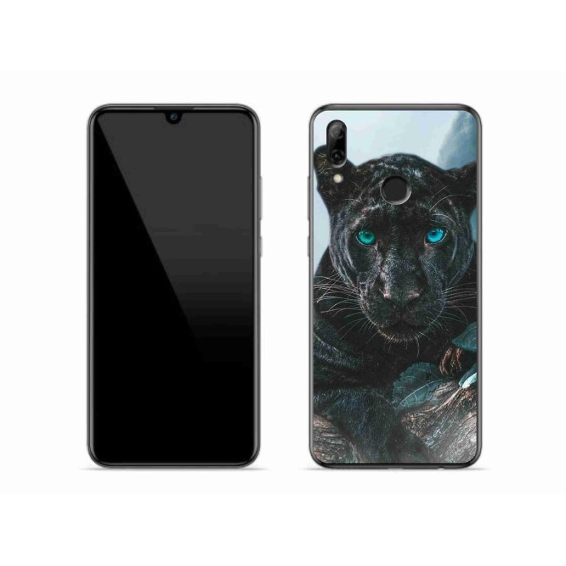 Gél borítás mmCase a Huawei P Smart (2019) számára - fekete párduc