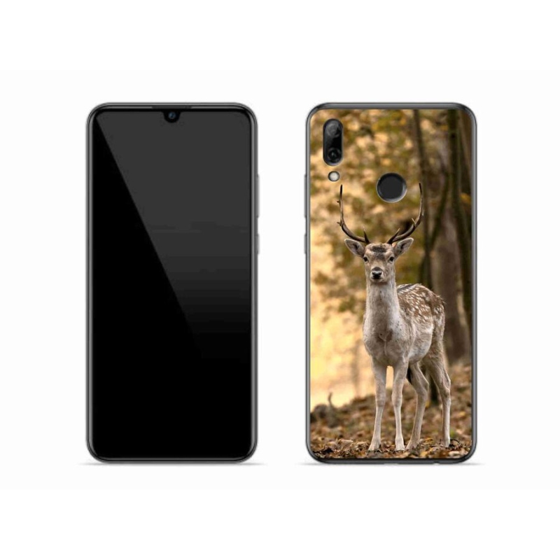 Gél borítás mmCase mobil Huawei P Smart (2019) - szarvas sika