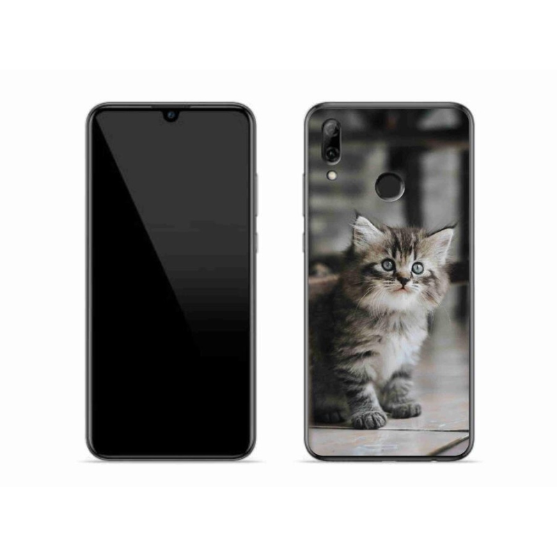 Gél borító mmCase mobil Huawei P Smart (2019) - cica