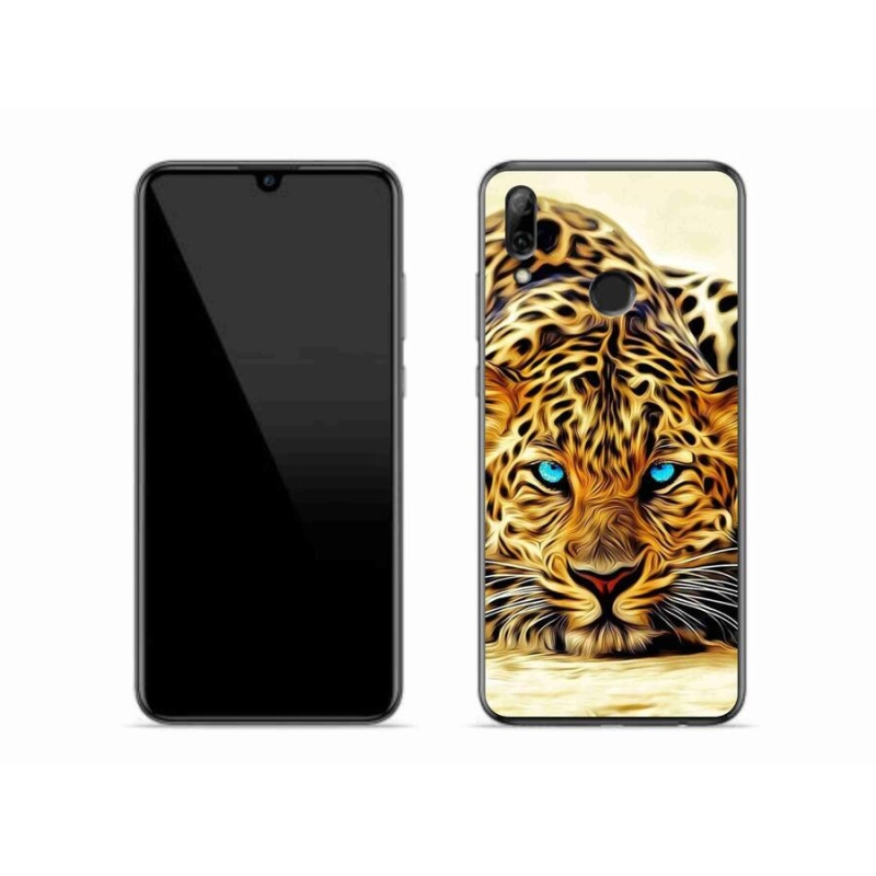 Gél borító mmCase a mobil Huawei P Smart (2019) - rajzfilm tigrishez