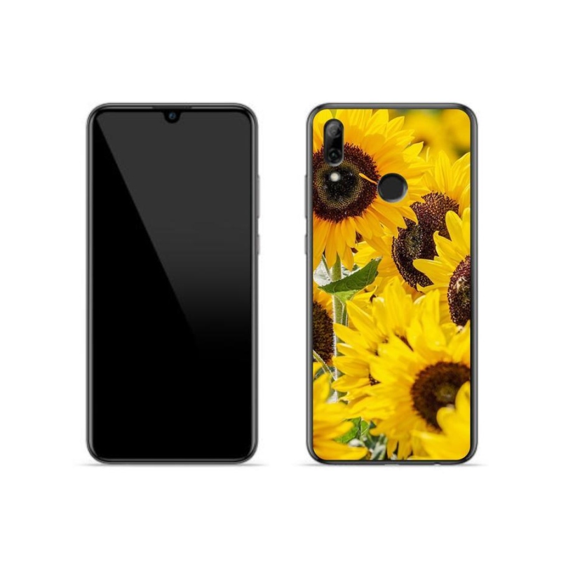 Gél borítás mmCase a Huawei P Smart (2019) - Napraforgóhoz
