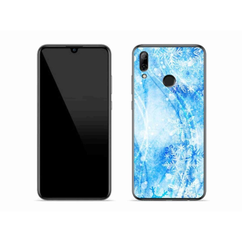 Gél borító mmCase a Huawei P Smart (2019) - hópelyhekhez