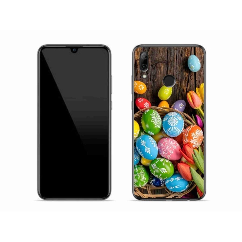 Gél borítás mmCase a Huawei P Smart (2019) számára - Húsvéti tojások