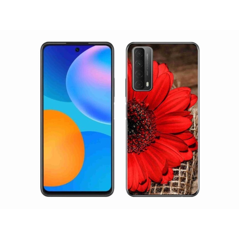 Zselés borítás mmCase a Huawei P Smart (2021) - gerbera