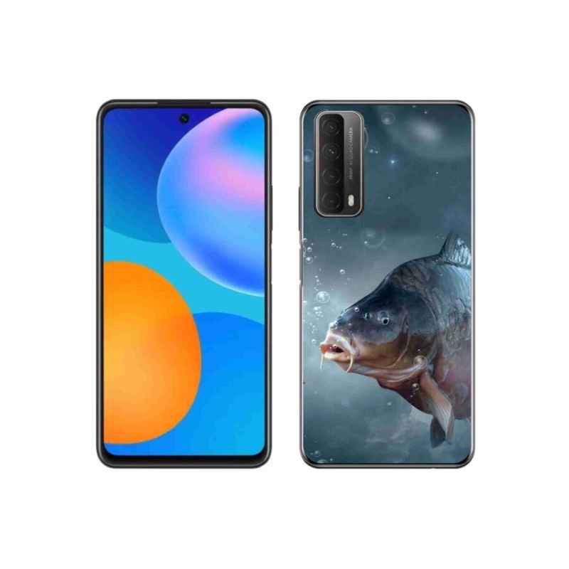 Zselés borítás mmCase a Huawei P Smart (2021) - ponty és buborékok