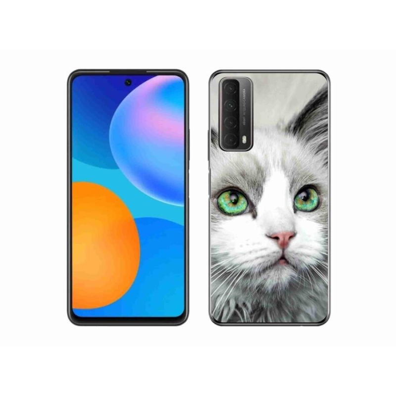 Zselés borítás mmCase a Huawei P Smart (2021) - macskaszem