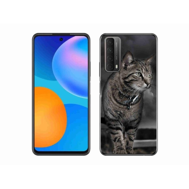Zselés borítás mmCase a Huawei P Smart (2021) - macska